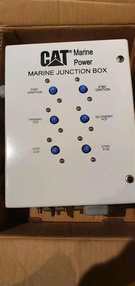 caterpillar marine junction box|Installation Guide.